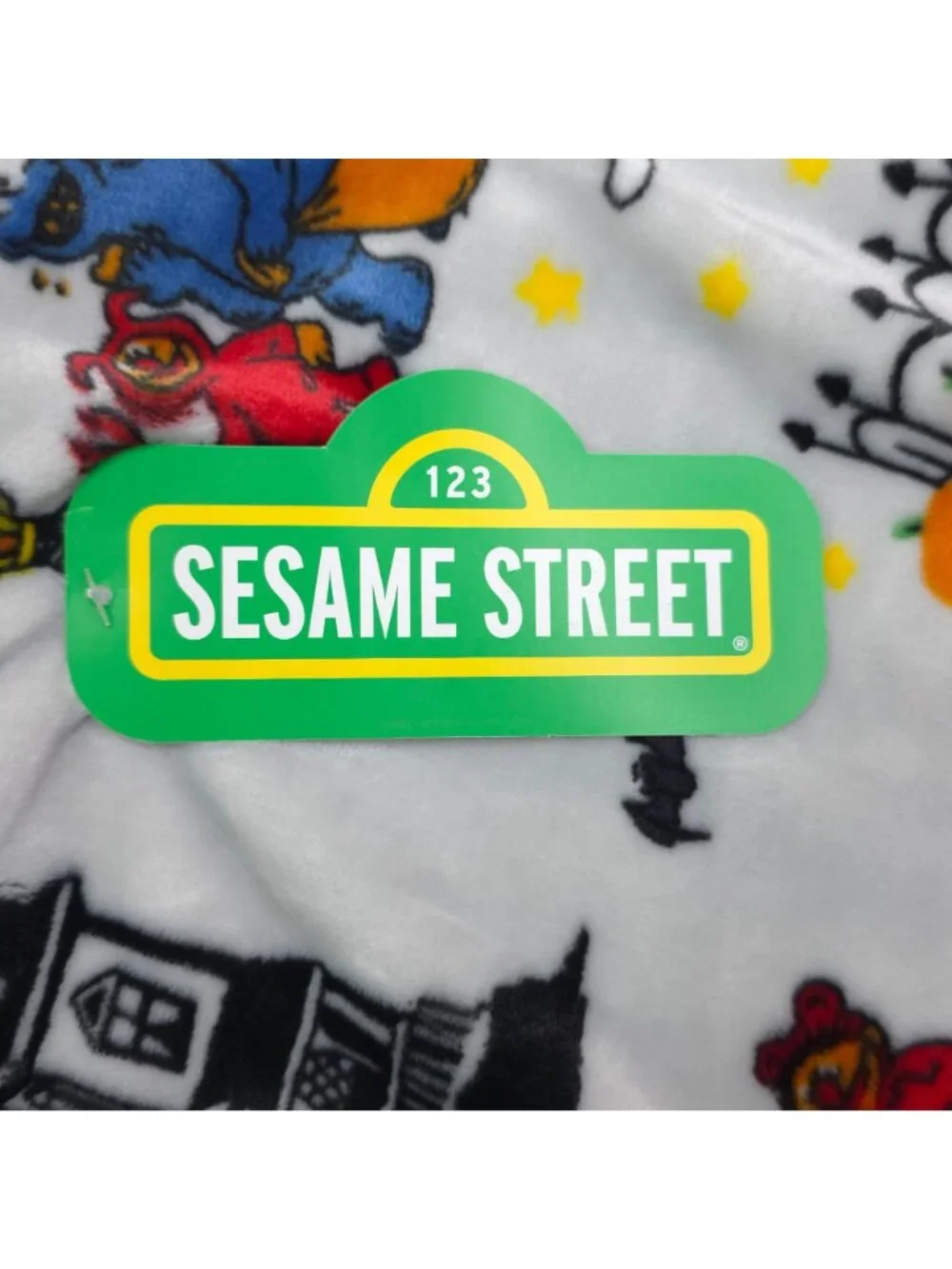 Sesame Street Halloween Decorative Throw Blanket 50